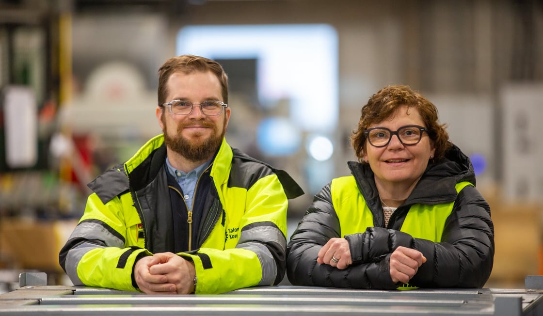 Lauri Salomaa ja Sari Hammar