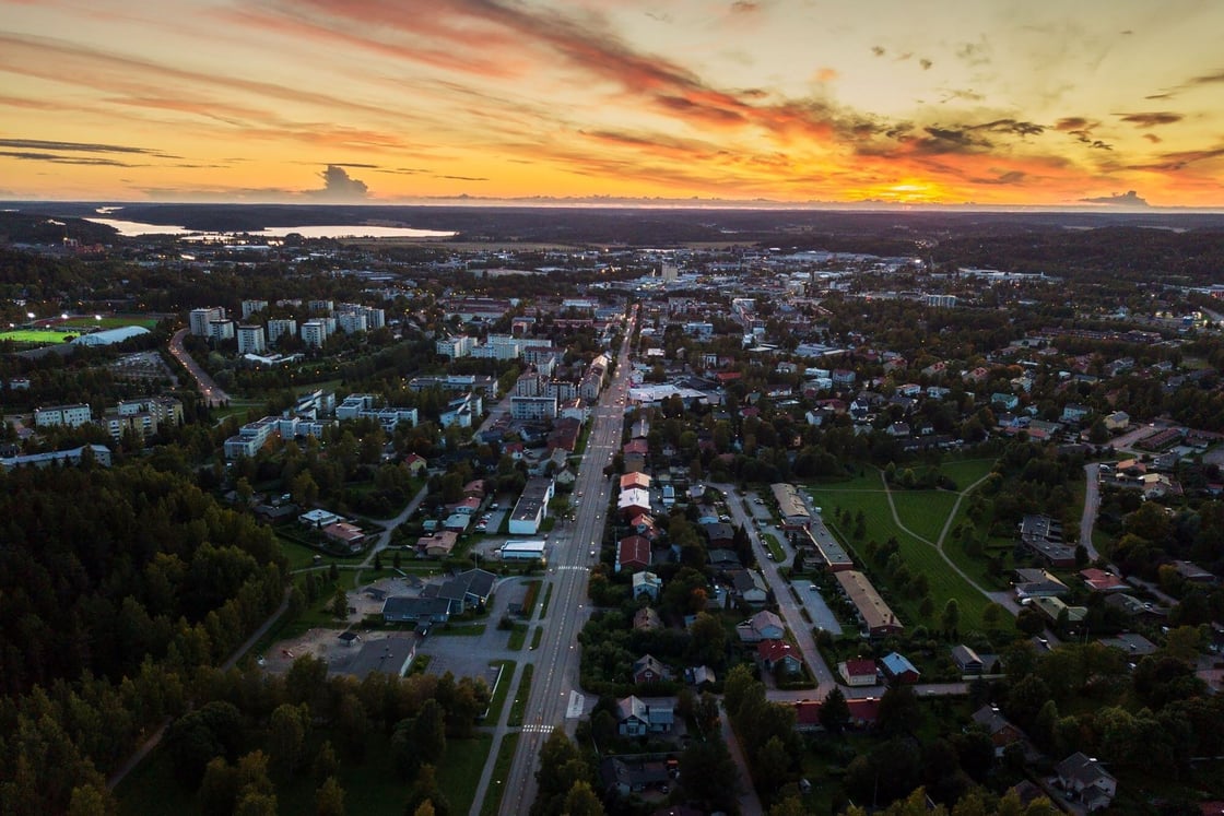 Ilmakuva Salosta @Sami Kilpio_Salon kaupunki