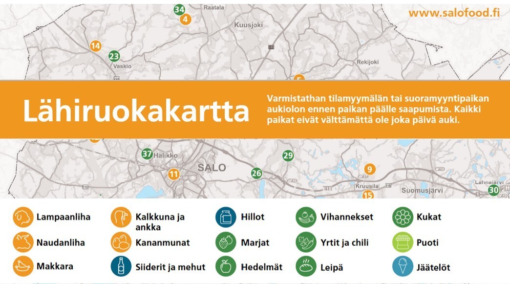 Lähiruokakartta kisa vaaka