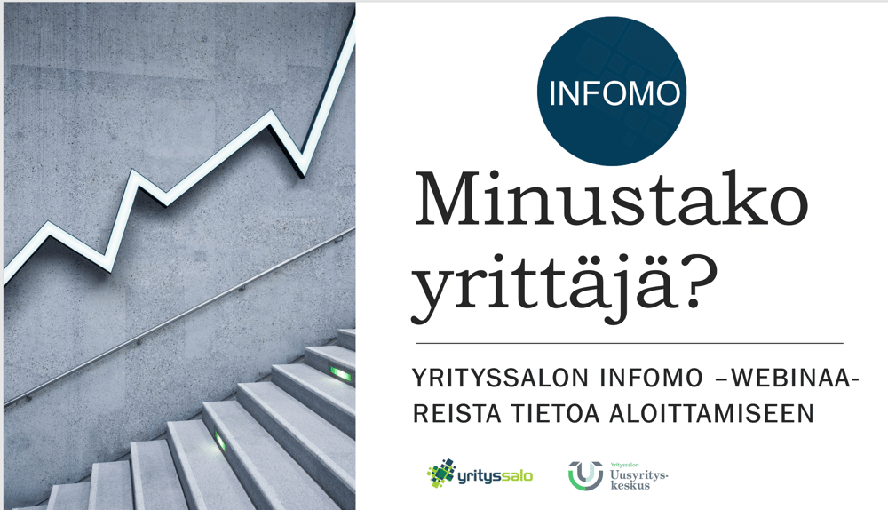Minustako yrittäjä INFOMO alkaa
