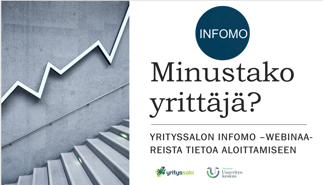 Minustako yrittäjä INFOMO