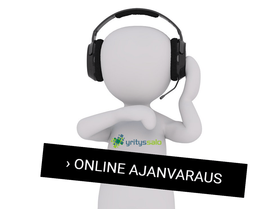 Online ajanvaraus Yrityssalo