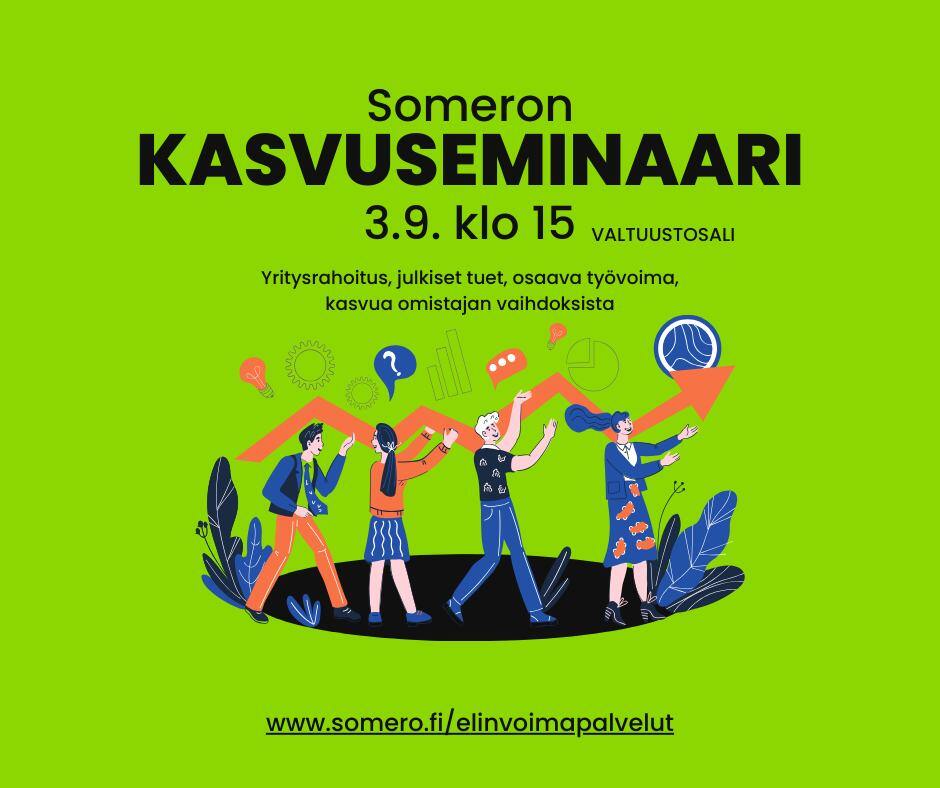 Somero kasvuseminaari 3.9