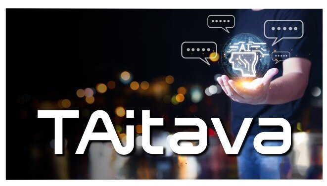 Taitava logo AI tausta