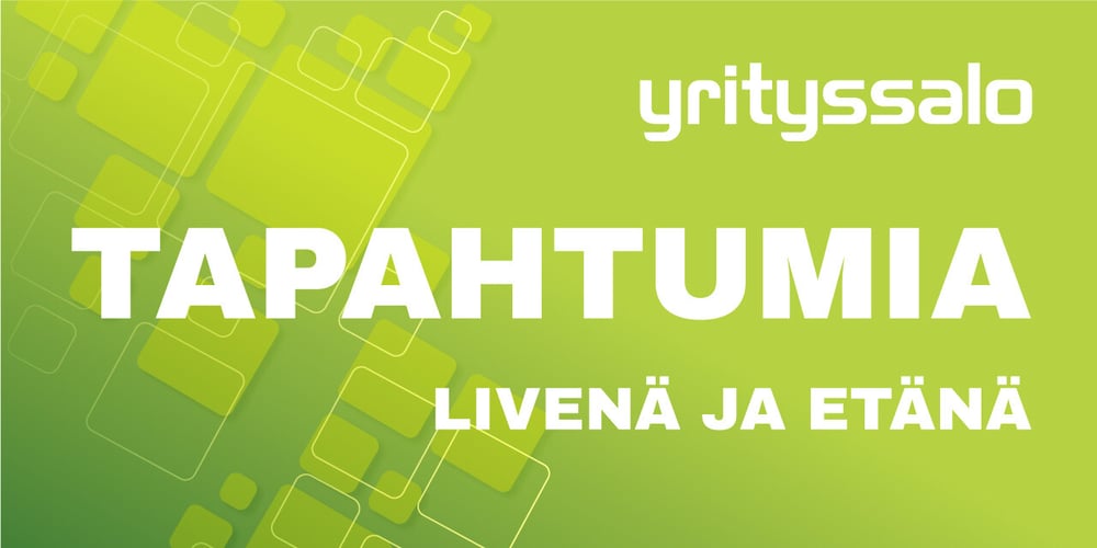 Yrityssalon tapahtumia syksy